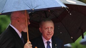 Cumhurbaşkanı Erdoğan Arnavutluk’ta: Tüm dünyaya barışı seslendireceğiz