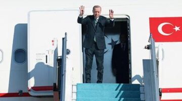 Cumhurbaşkanı Erdoğan, Azerbaycan’a gitti