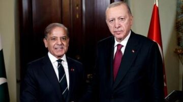 Cumhurbaşkanı Erdoğan, İstanbul’da Şahbaz Şerif’i kabul etti