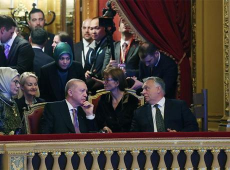Cumhurbaşkanı Erdoğan Macaristan Başbakanı Viktor Orban ile kültürel programa katıldı