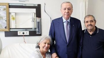 Cumhurbaşkanı Erdoğan’dan açılışını yaptığı hastanedeki hastalara sürpriz ziyaret