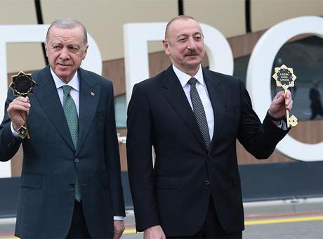 Cumhurbaşkanı Erdoğan’dan Laçın Havalimanı paylaşımı