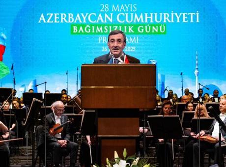 Cumhurbaşkanı Yardımcısı Yılmaz: Azerbaycan’a her şartta destek olmaya devam edeceğiz