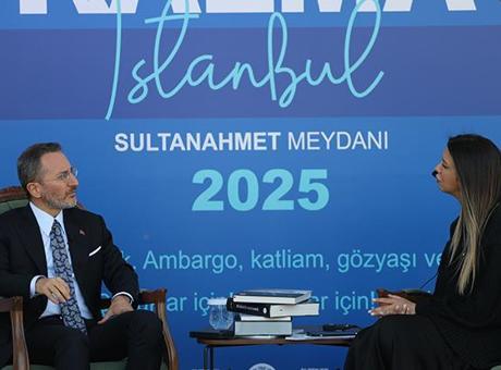 Cumhurbaşkanlığı İletişim Başkanı Altun ‘Filistin İçin Sessiz Kalma’ programına katıldı