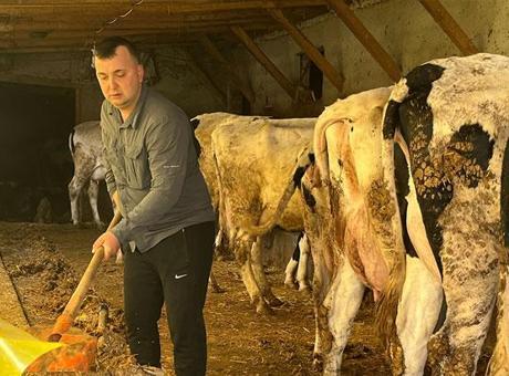 Devlet desteğiyle gelen başarı: 5 büyükbaş hayvanı 86’ya çıkardı