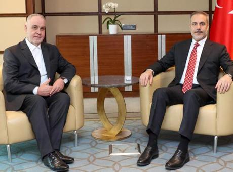 Dışişleri Bakanı Hakan Fidan Kavazovic’i kabul etti