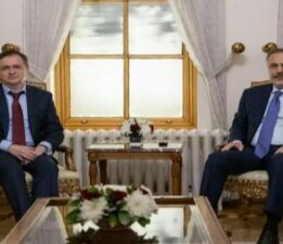 Dışişleri Bakanı Hakan Fidan Rus heyeti temsilcileri ile görüştü