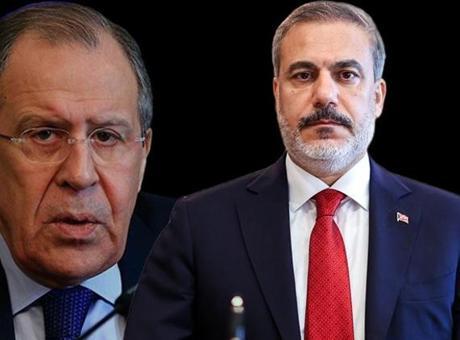 Dışişleri Bakanı Hakan Fidan, Rus mevkidaşı Lavrov’la görüştü
