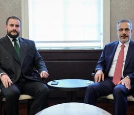 Dışişleri Bakanı Hakan Fidan Sırbistan’da Devlet Bakanı Zukorlic ile bir araya geldi