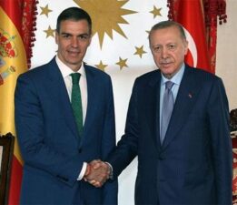 Dolmabahçe’de kritik zirve! Erdoğan, Pedro Sanchez’i kabul etti