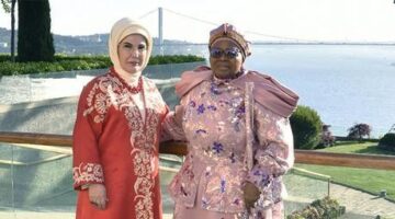 Emine Erdoğan Esvatini Ana Kraliçesi ile görüştü