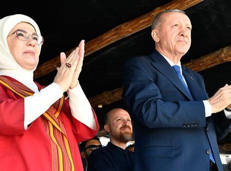 Emine Erdoğan’dan 7. Etnospor Kültür Festivali’ne ziyaret