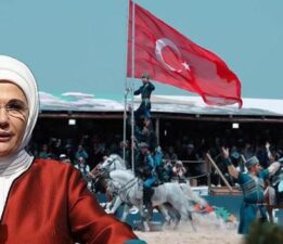 Emine Erdoğan’dan ‘Karabağ Atları’nın gösterisiyle ilgili paylaşım