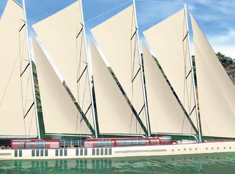 En büyük yelkenli Marmaris’te yapılıyor