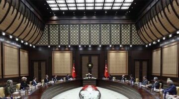 Erdoğan, Cumhurbaşkanlığı Politika Kurullarının başkanvekillerini kabul etti