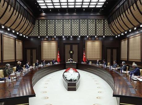Erdoğan, Cumhurbaşkanlığı Politika Kurullarının başkanvekillerini kabul etti