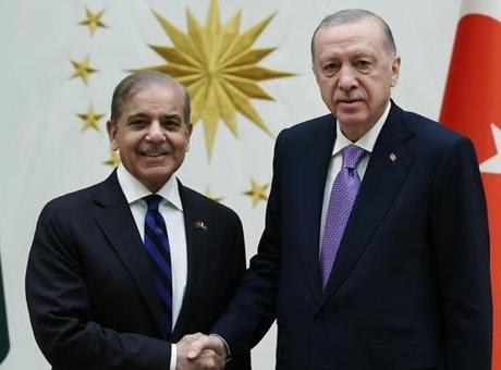 Erdoğan Dolmabahçe’de Şahbaz Şerif’i kabul edecek