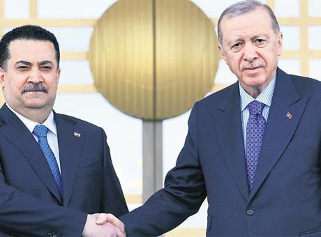 Erdoğan, Irak Başbakanı Sudani’yi Külliye’de kabul etti: Gerilimin çatışmaya dönmesinden endişeliyiz
