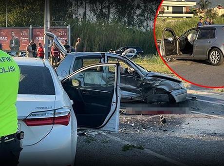 Fethiye’de feci kaza! 2 otomobil çarpıştı: 1 ölü, 3 yaralı