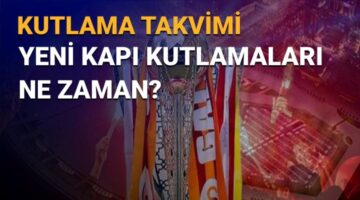 Galatasaray Yenikapı kutlamaları ne zaman? Yenikapı’daki kutlama programı belli oldu
