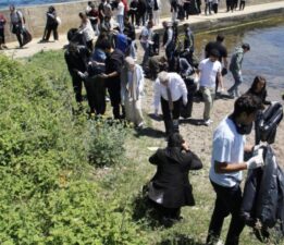 Hamsilos Tabiat Parkı’nda çevre temizliği yapıldı