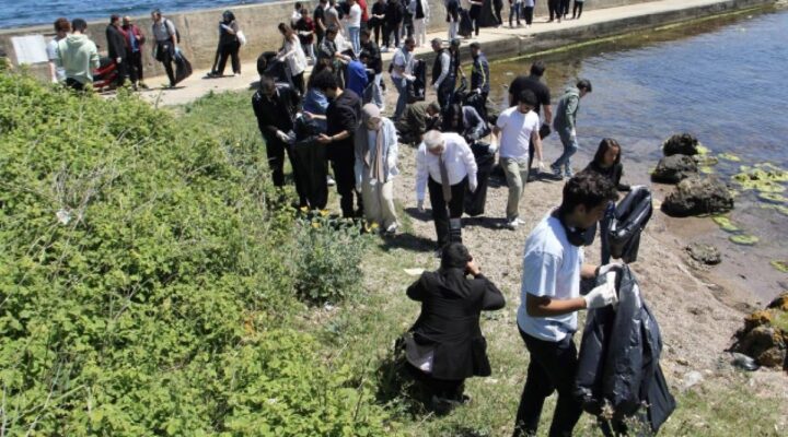 Hamsilos Tabiat Parkı’nda çevre temizliği yapıldı
