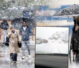 İki kentte mayısın ortasında lapa lapa kar yağdı: Araçlar yolda kaldı