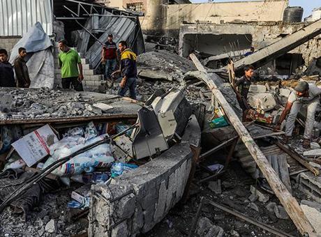 İsrail ordusu, son 24 saatte Gazze’de 75 noktaya hava saldırısı düzenledi