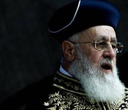 İsrail’de eski Başhaham, Yeşiva öğrencilerine gözaltılar olursa Haredilerin ülkeyi terk edeceğini duyurdu