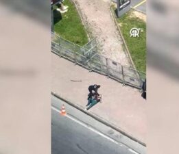 İsrail’in İstanbul Başkonsolosluğu önünde silah sesleri