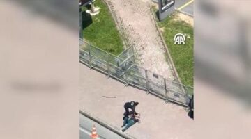 İsrail’in İstanbul Başkonsolosluğu önünde silah sesleri