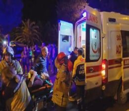 İstanbul Kartal’da feci kaza! Otomobil ağaçları devirip ters yöne geçti: 5 yaralı