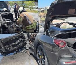 İstanbul’da 20 milyonluk araç küle döndü