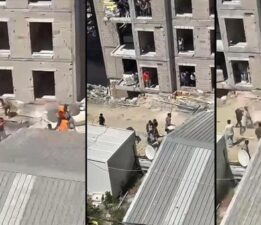 İstanbul’da inşaat işçileri taş, sopa ve demirlerle birbirine girdi
