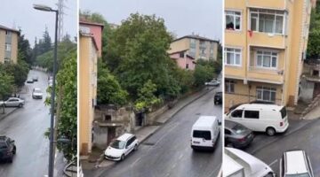 İstanbul’da yola akaryakıt aktı! Çok sayıda araç birbirine girdi