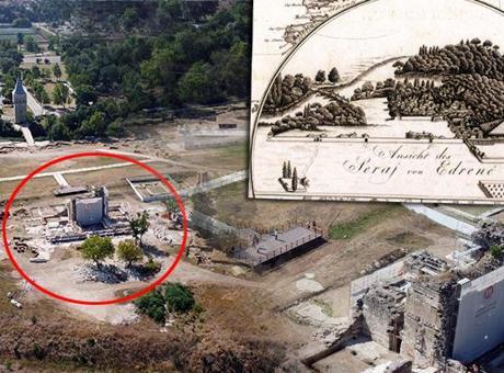 İsviçre’de arşivlerinde bulundu: Haritanın üzerinde Edirne ile İstanbul’un bir planı var