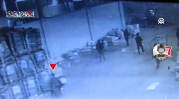 Kassam Tugayları, İsrail birliğine kurulan pusunun görüntülerini yayınladı