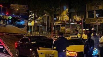 Kayseri’de zincirleme kaza! 4 araç birbirine girdi