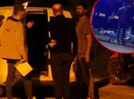 Kız arkadaşlarının yanında lazerle taciz edilip, bıçaklı saldırıya uğradılar: 1 kişi tutuklandı