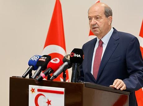 KKTC Cumhurbaşkanı Ersin Tatar: Rumların tehdit ve şantajlarına asla prim vermeyeceğim