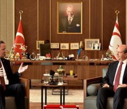 KKTC Cumhurbaşkanı Ersin Tatar, TİKA Başkanı Serkan Kayalar’ı kabul etti