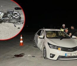 Kocaeli’de feci kaza! Otomobil ile motosiklet çarpıştı; 1 ölü, 2 yaralı