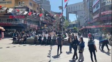 Konya’da 5.2’lik deprem güvenlik kamerasında