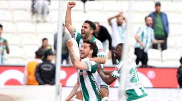 Konyaspor sahasında Rizespor’u 2-1 yendi