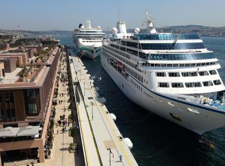 Kruvaziyer turizmin rotası Kuşadası