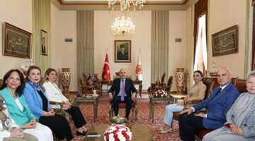 Meclis Başkanı Kurtulmuş, CHP’li Kaya ile İYİ Partili Çömez’i kabul etti