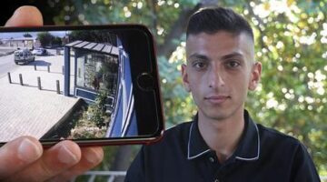 Metrelerce havaya uçtuğu kaza görüntüsünü izledi: Motosiklete binmeye tövbe ettim
