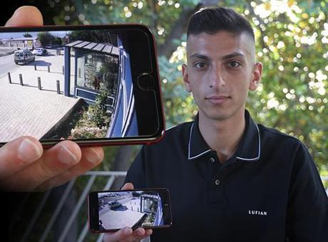 Metrelerce havaya uçtuğu kaza görüntüsünü izledi: Motosiklete binmeye tövbe ettim