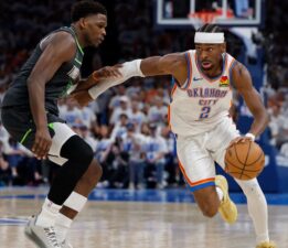 NBA’de Timberwolves’u yenen Thunder, seride 1-0 önde