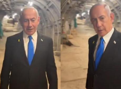 NETANYAHU’DAN TÜNELDE VİDEO: MESCİD-İ AKSA ALTINDA TARTIŞMALI GÖRÜNTÜ